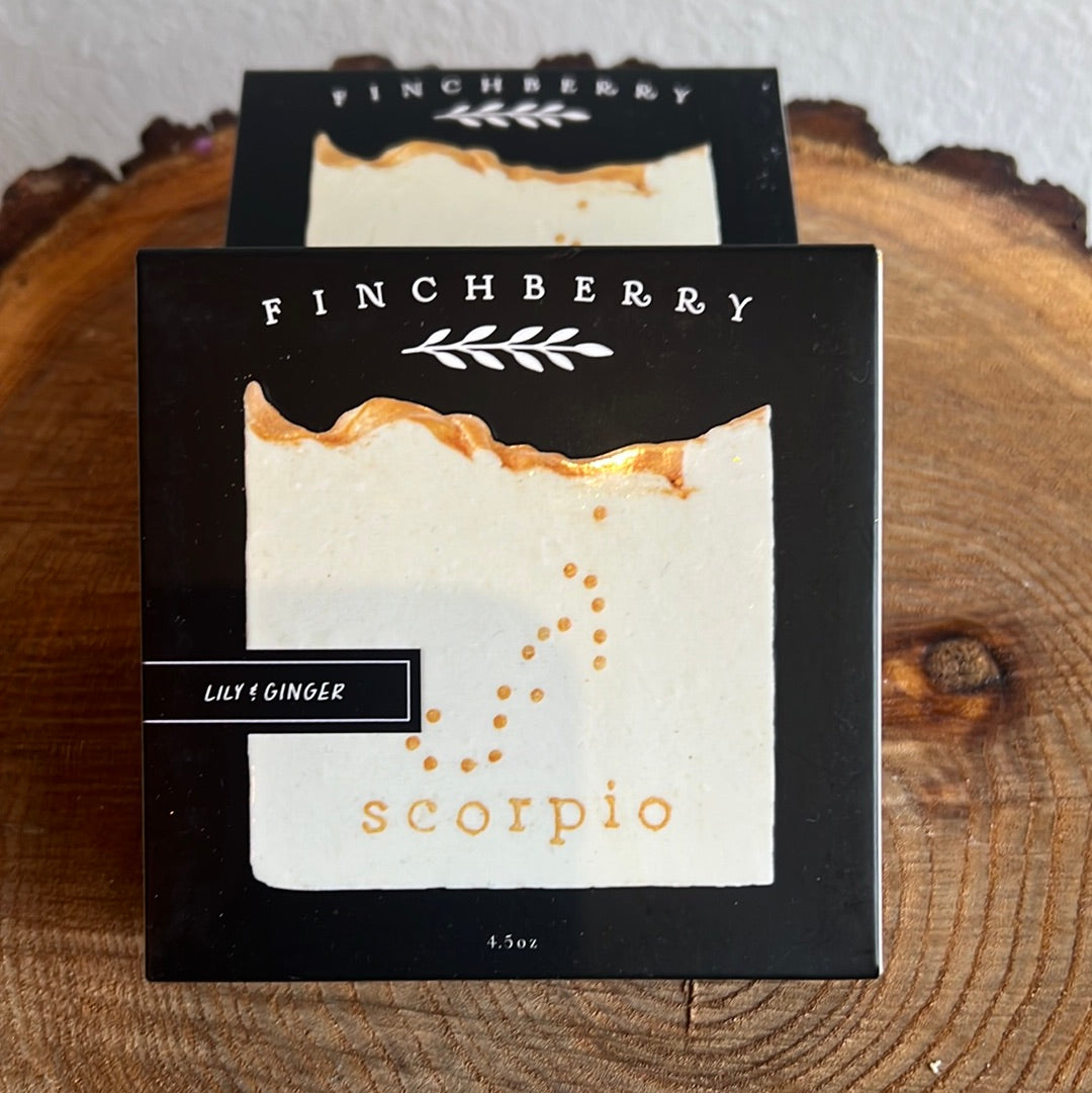 Scorpio Zodiac Soap