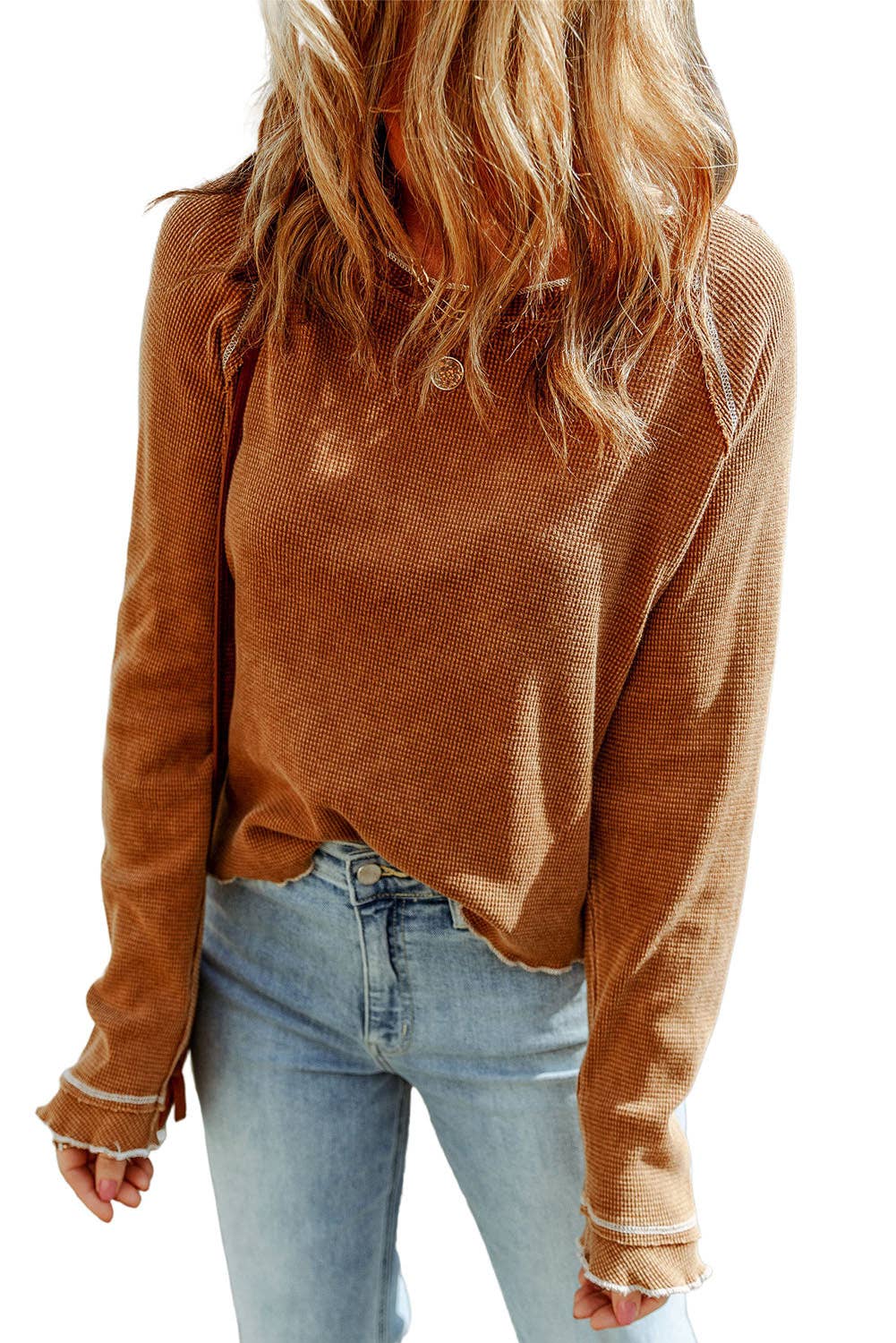 Lovesoft- Round Neck Long Sleeve T-Shirt