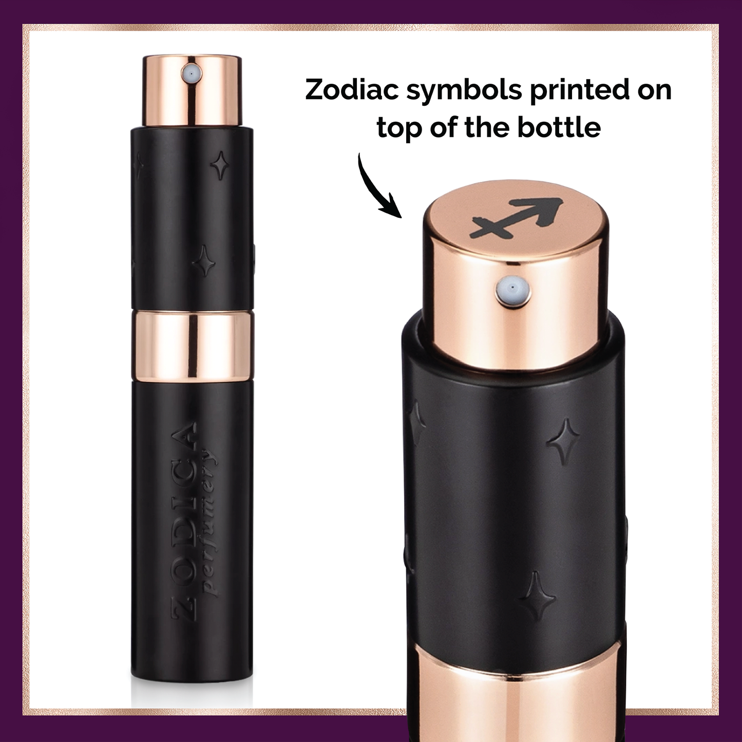 Zodica Perfumery - Zodiac Perfume Twist & Spritz Travel Spray Gift Set 8ml: Capricorn