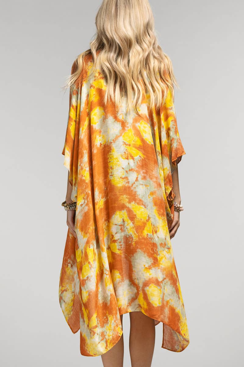 Urbanista - Sunnyside Tie Dye Kimono