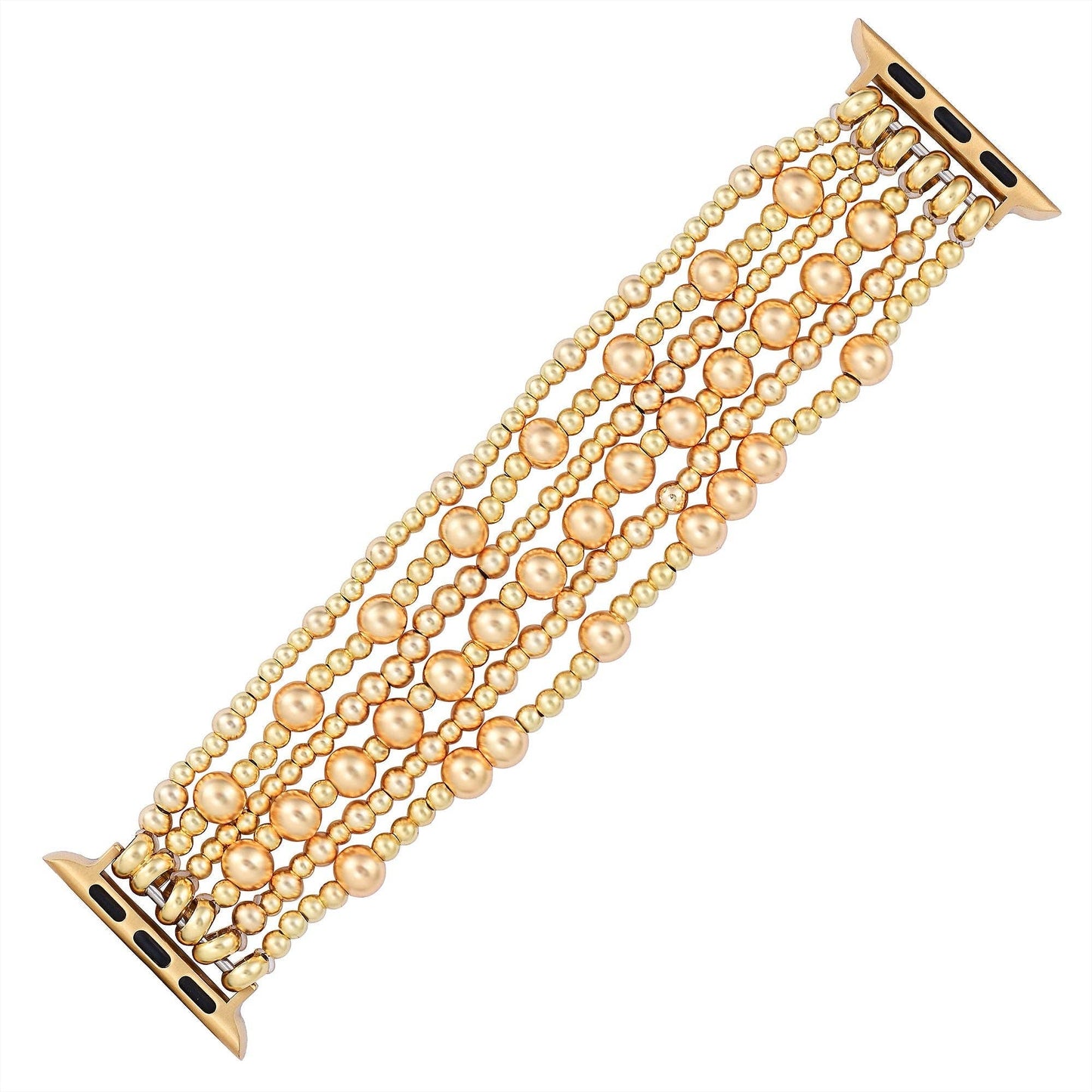 Cape Diablo - Golden Demure Stretch Apple Watch Strap