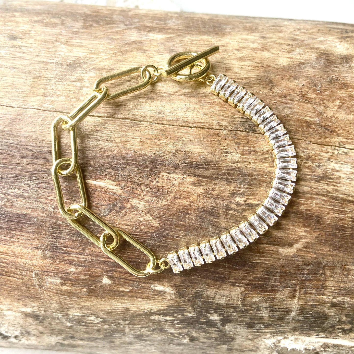 VB&CO Designs Handmade Jewelry - Crystal bracelet trendy boutique jewelry salon bridal gift