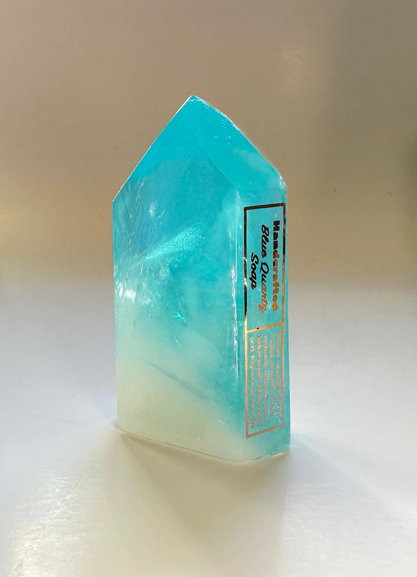 The Crystal Soapsmith - Blue Quartz soap crystal
