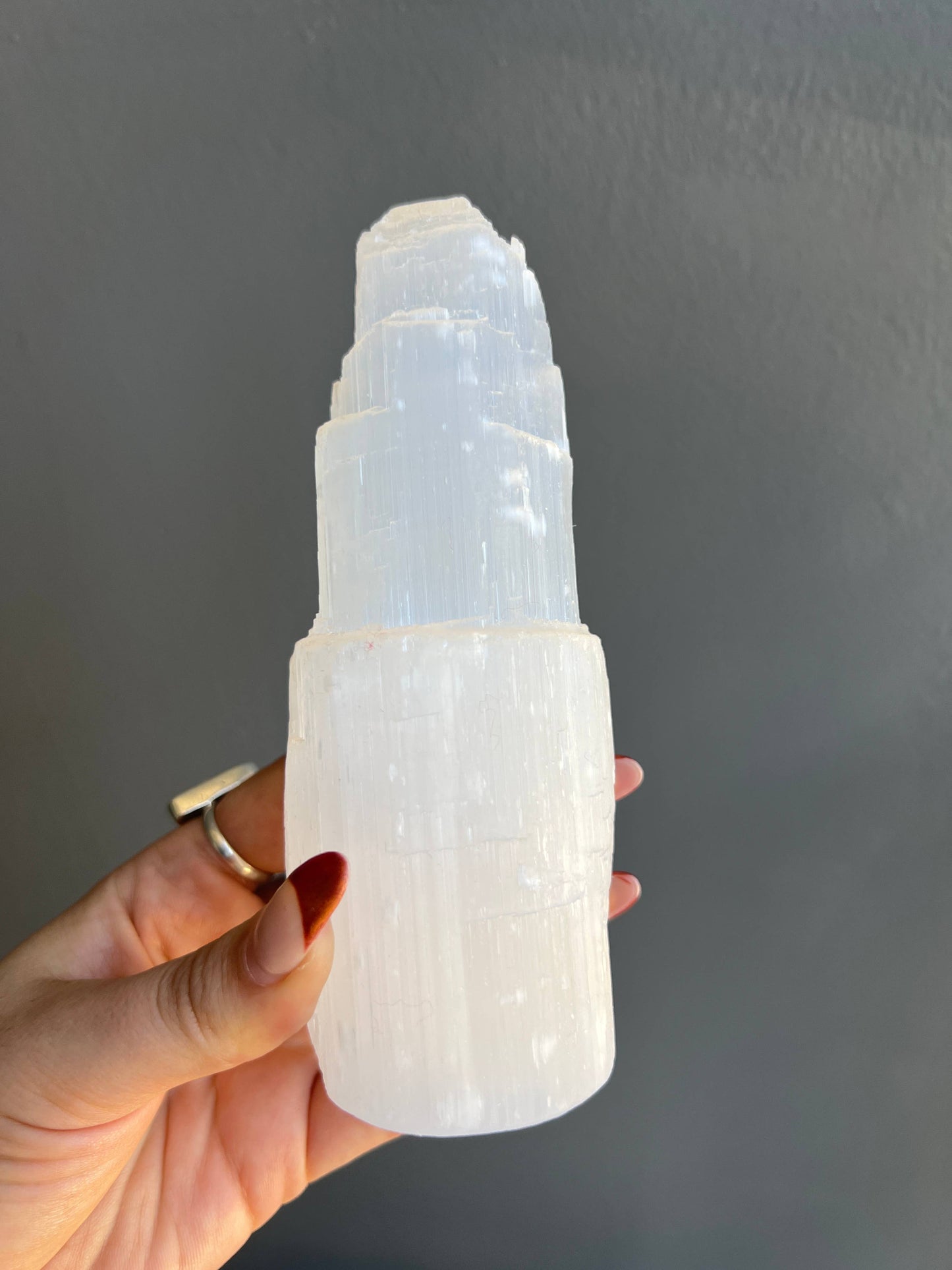 Sapphire & Sage - Selenite Crystal Tower: 2 inches