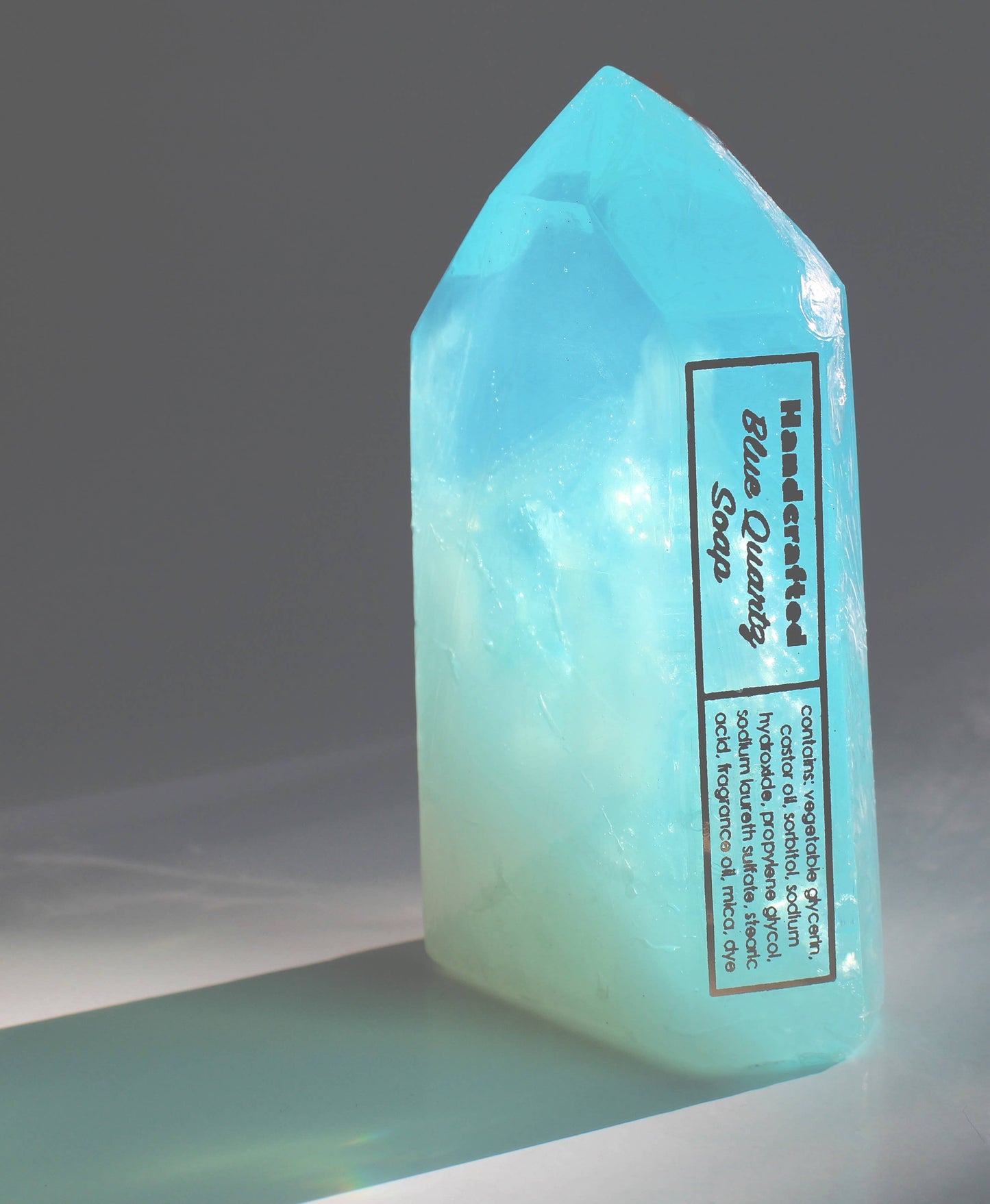 The Crystal Soapsmith - Blue Quartz soap crystal