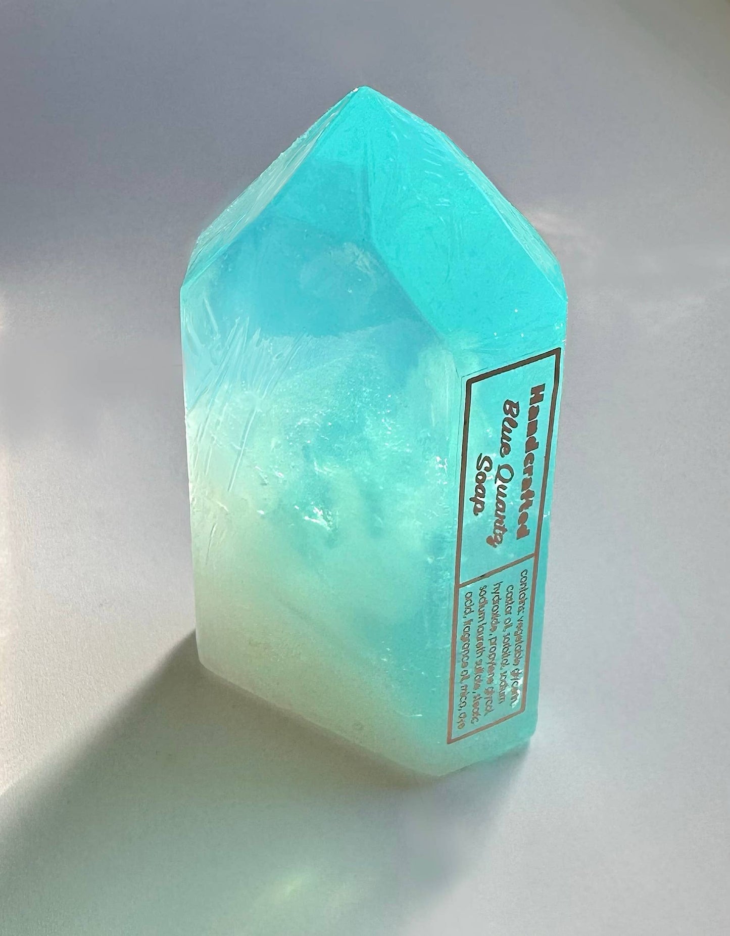 The Crystal Soapsmith - Blue Quartz soap crystal