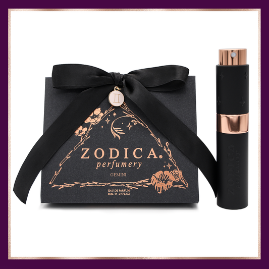 Zodica Perfumery - Zodiac Perfume Twist & Spritz Travel Spray Gift Set 8ml: Aries