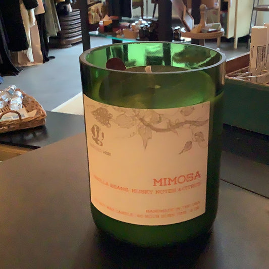 Rescued Wine Mimosa Candle