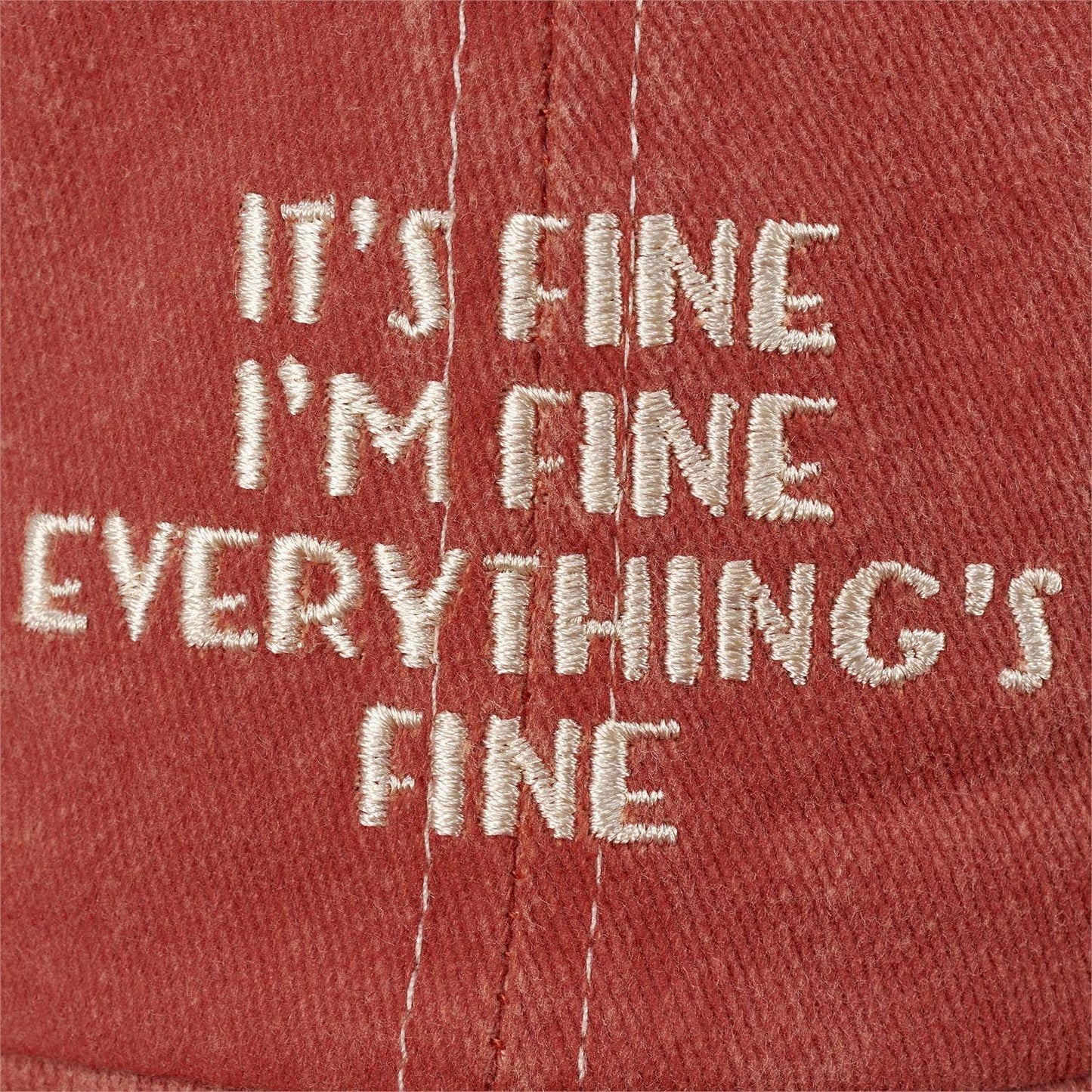 Questionables - It's Fine Baseball Cap