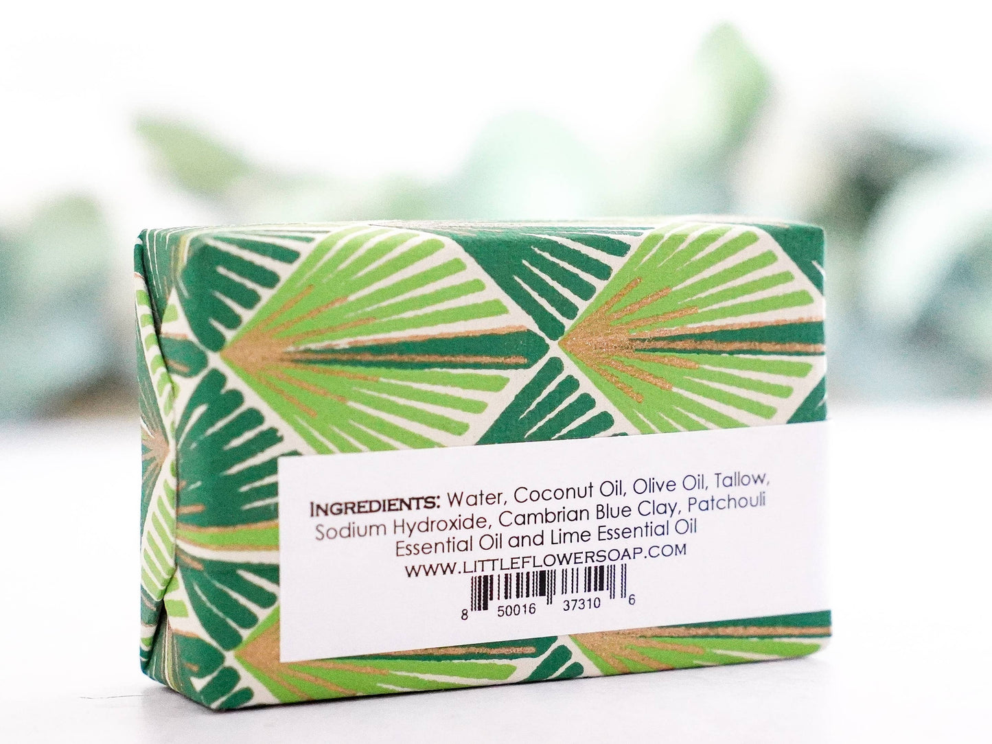 The Little Flower Soap Co - Patchouli Lime Handmade Soap