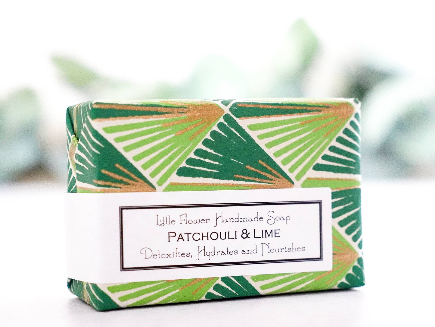 The Little Flower Soap Co - Patchouli Lime Handmade Soap