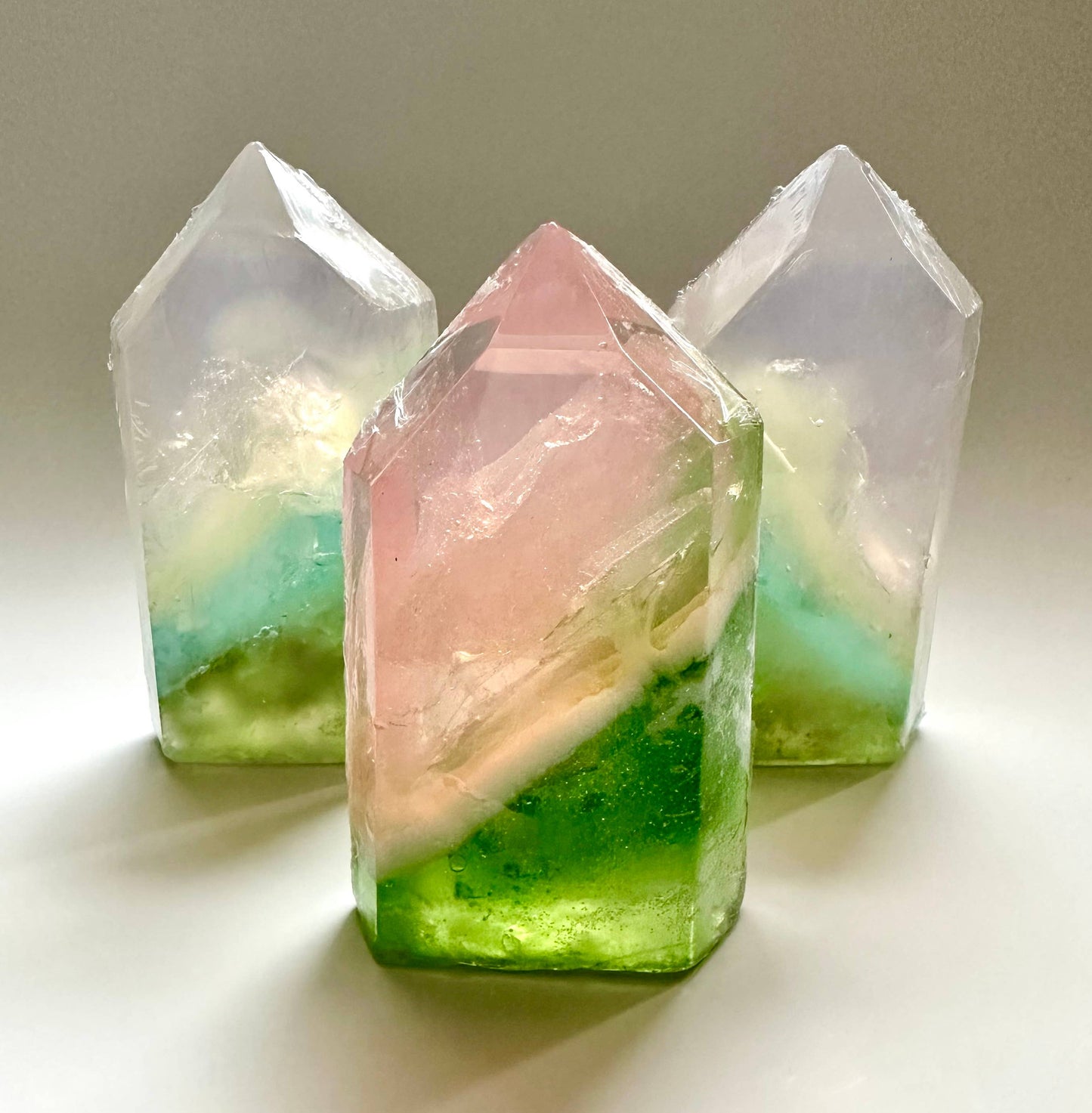 The Crystal Soapsmith - Watermelon Tourmaline Soap Crystal