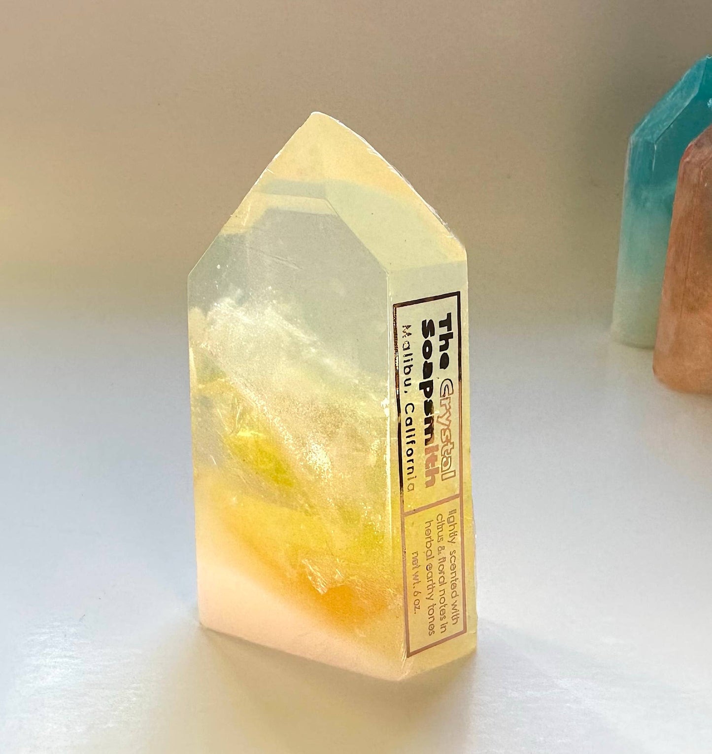 The Crystal Soapsmith - Citron soap crystal