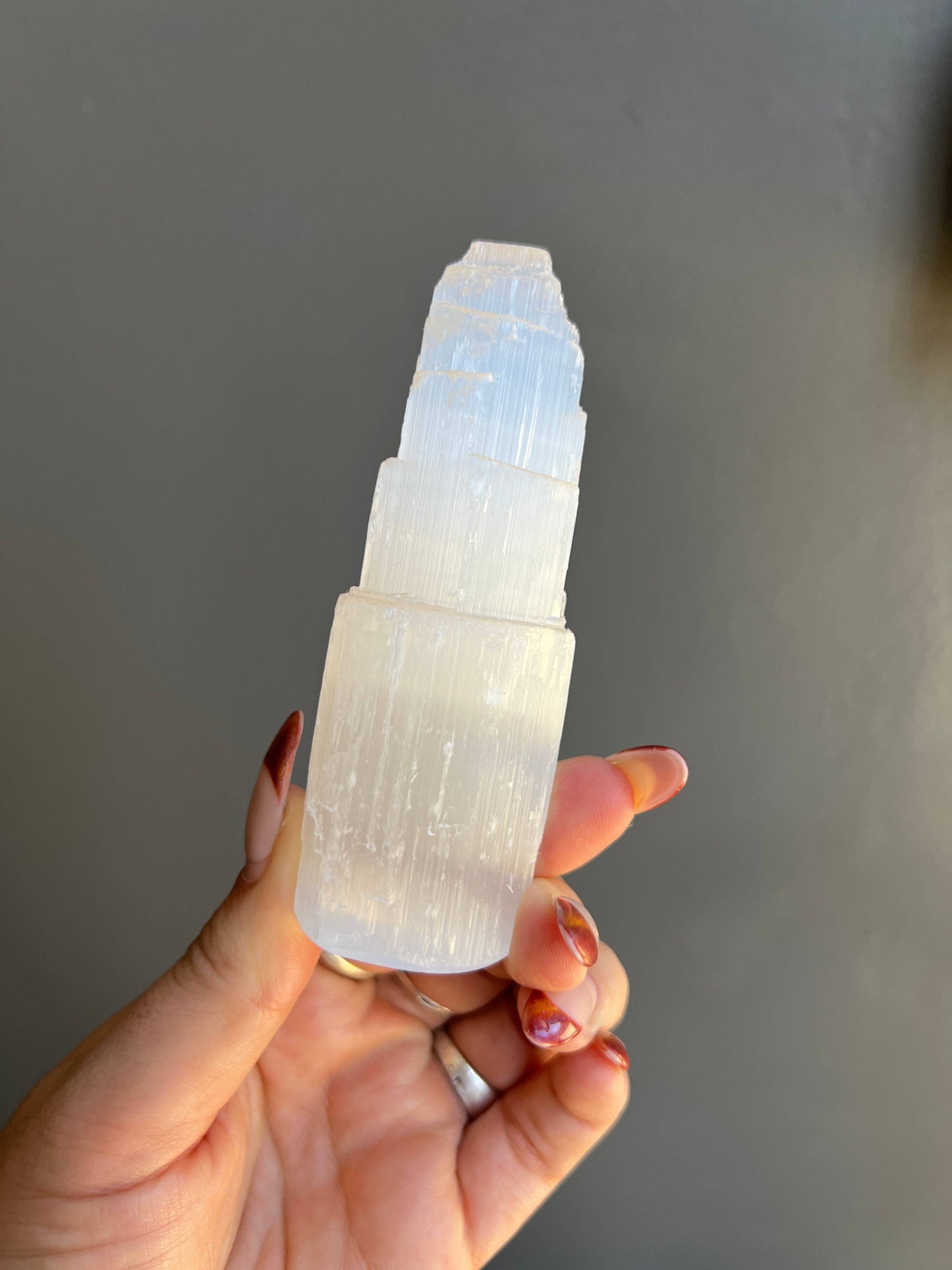 Sapphire & Sage - Selenite Crystal Tower: 2 inches