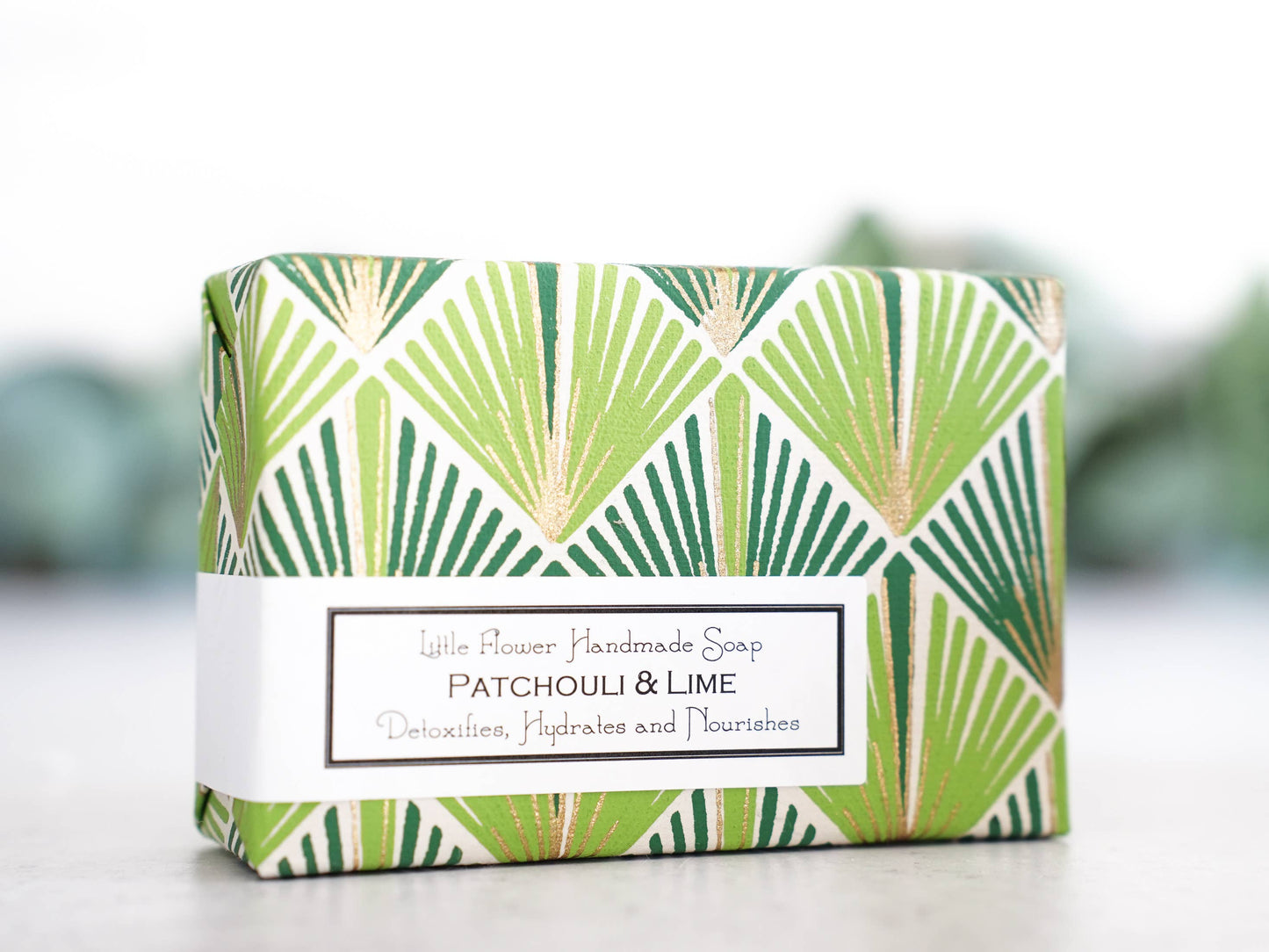 The Little Flower Soap Co - Patchouli Lime Handmade Soap