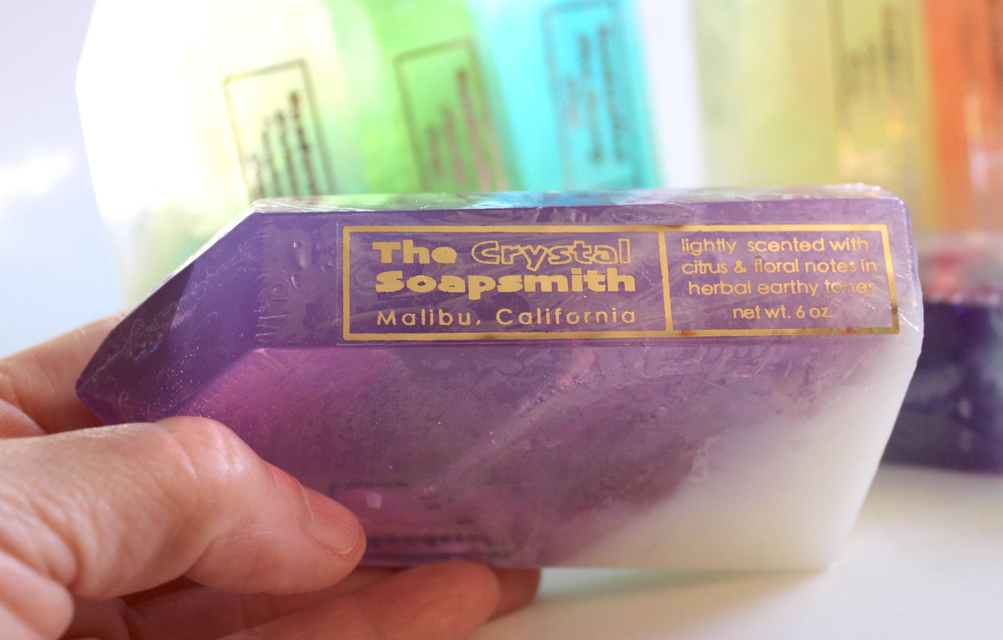 The Crystal Soapsmith - Amethyst soap
