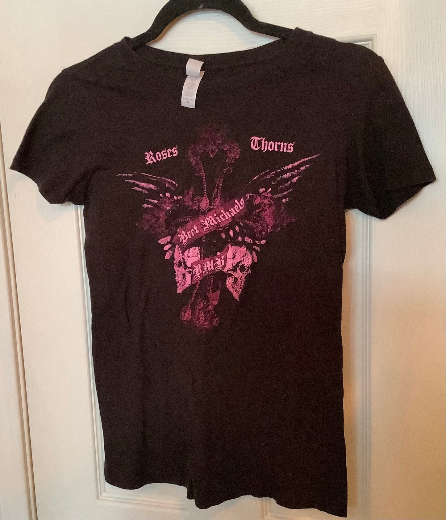 Bret Micheals Black T Shirt
