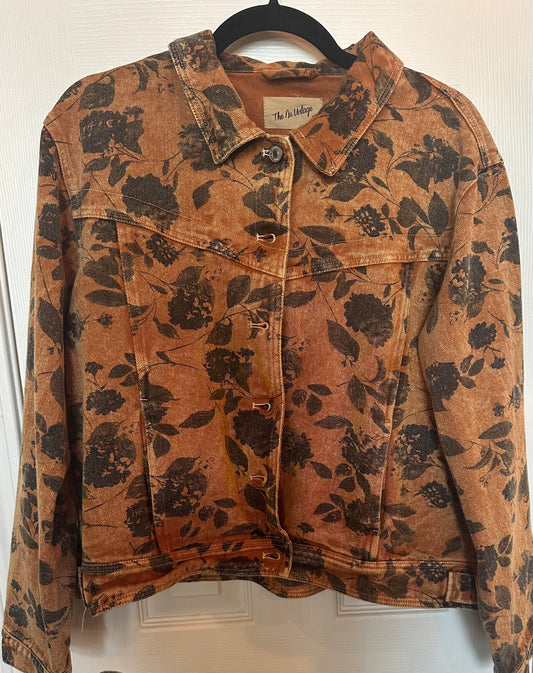 Nu Vintage Fall Leaves Jacket