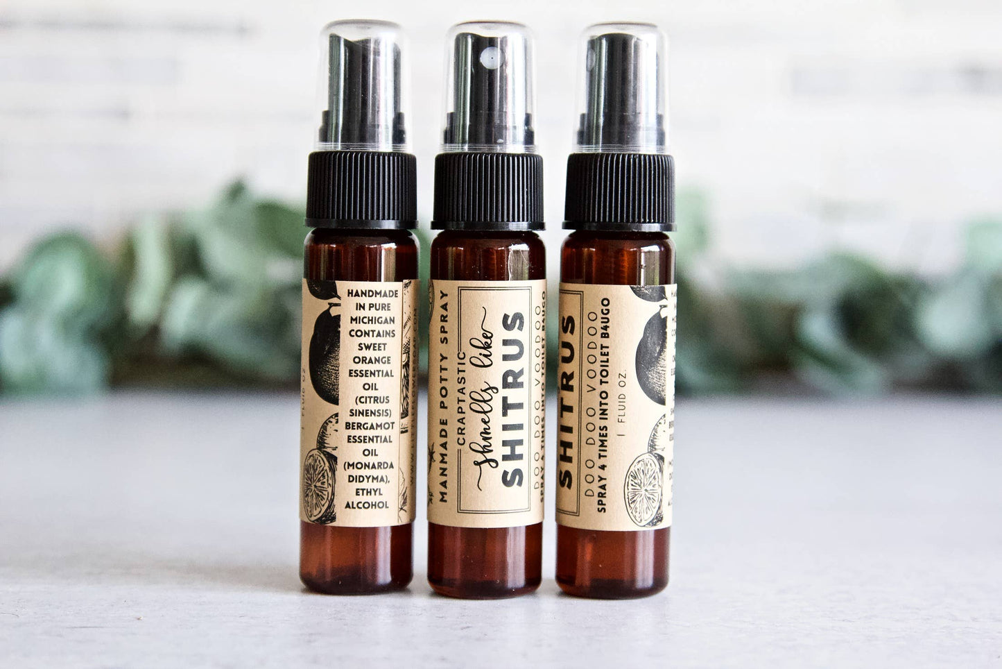 The Little Flower Soap Co - Toilet Spray - Let that Shit Go (Lavender)