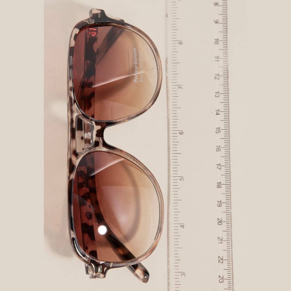 Anarchy Street - Vintage Style Gradient Aviator Sunglasses Set