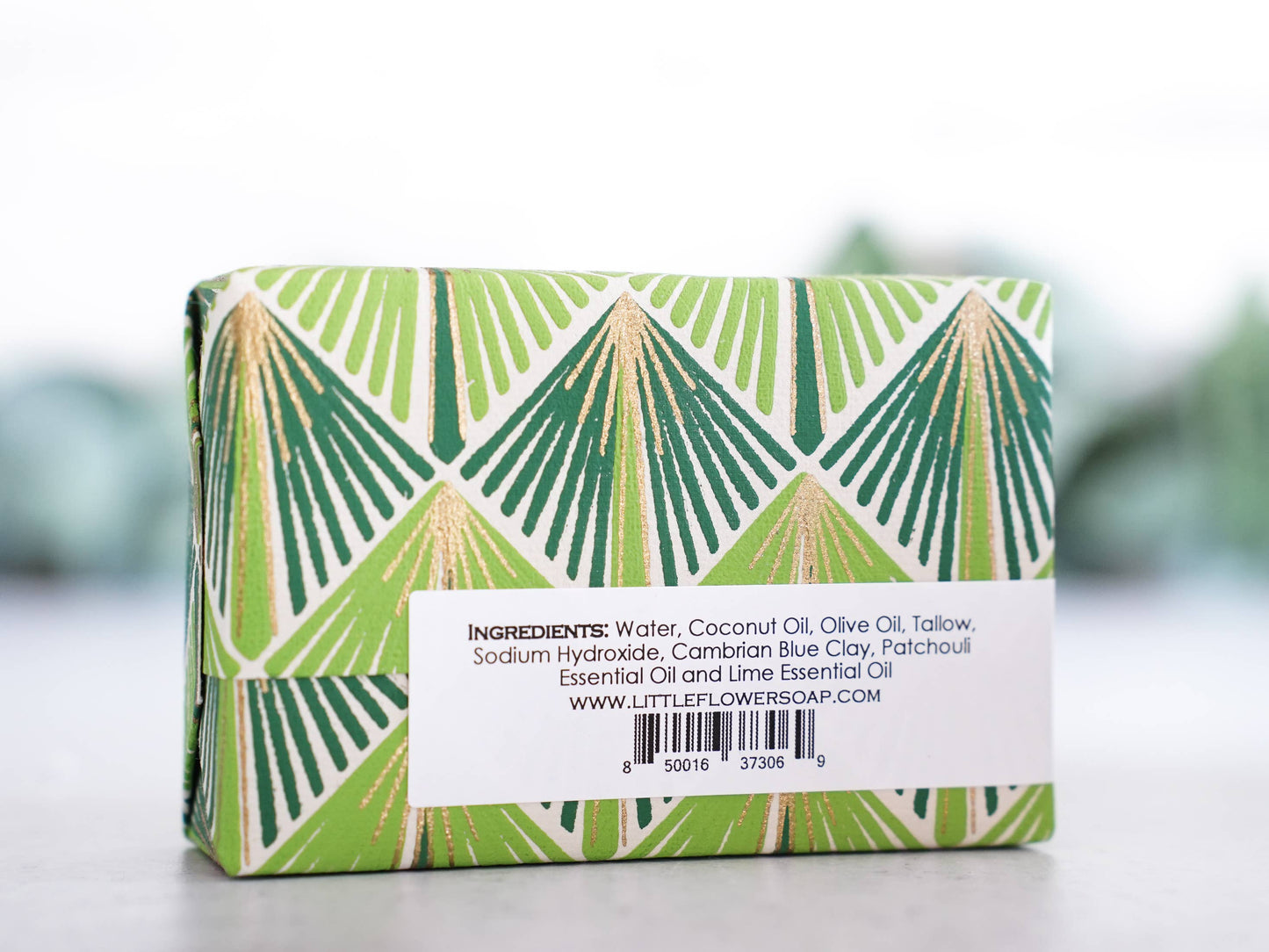 The Little Flower Soap Co - Patchouli Lime Handmade Soap