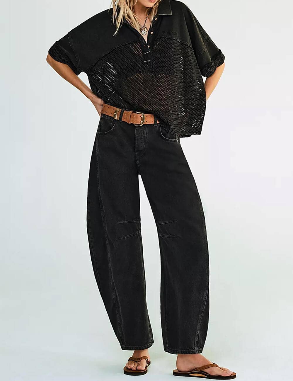 Hip Barrel Jeans