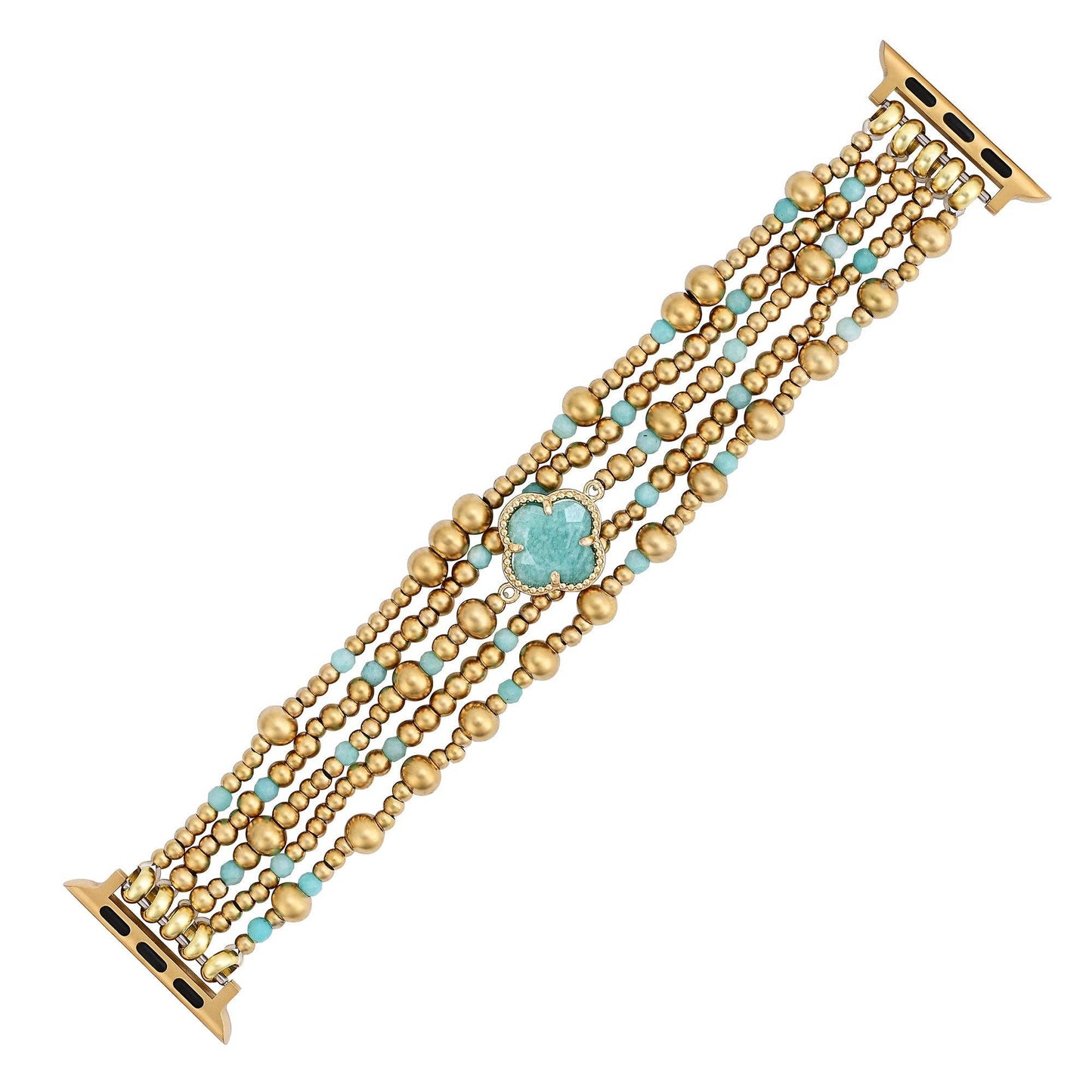 Cape Diablo - Healing Amazonite Delight Stretch Apple Watch Strap