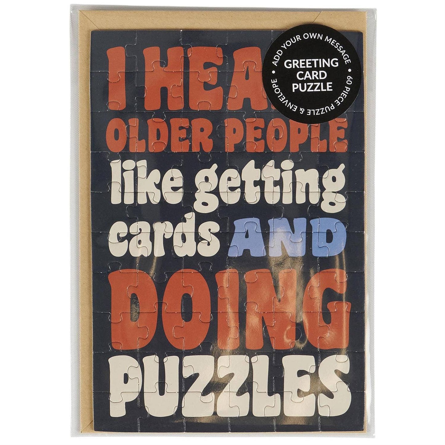 Questionables - Doing Puzzles Puzzle Card