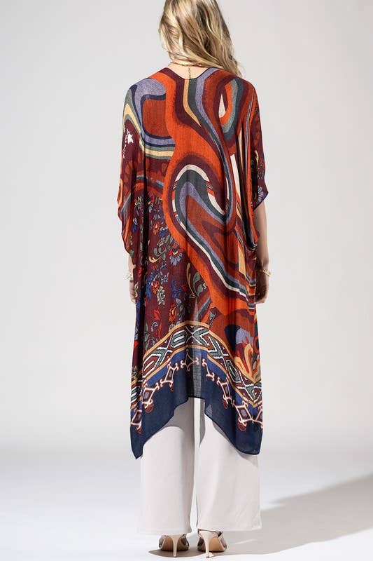 Urbanista - Pointillism Kimono