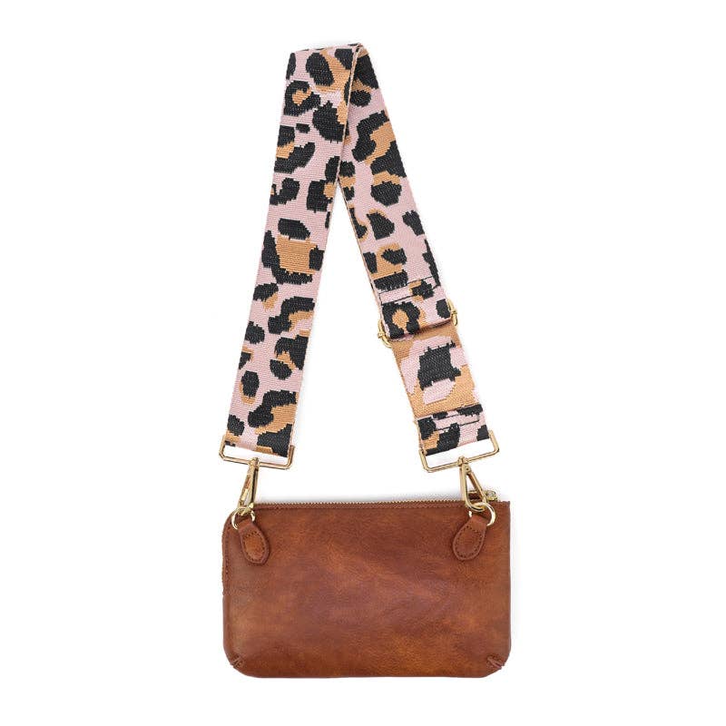 Threaded Pear - Nikki Crossbody | Choose Your Strap: Brown / Rosie Stripe