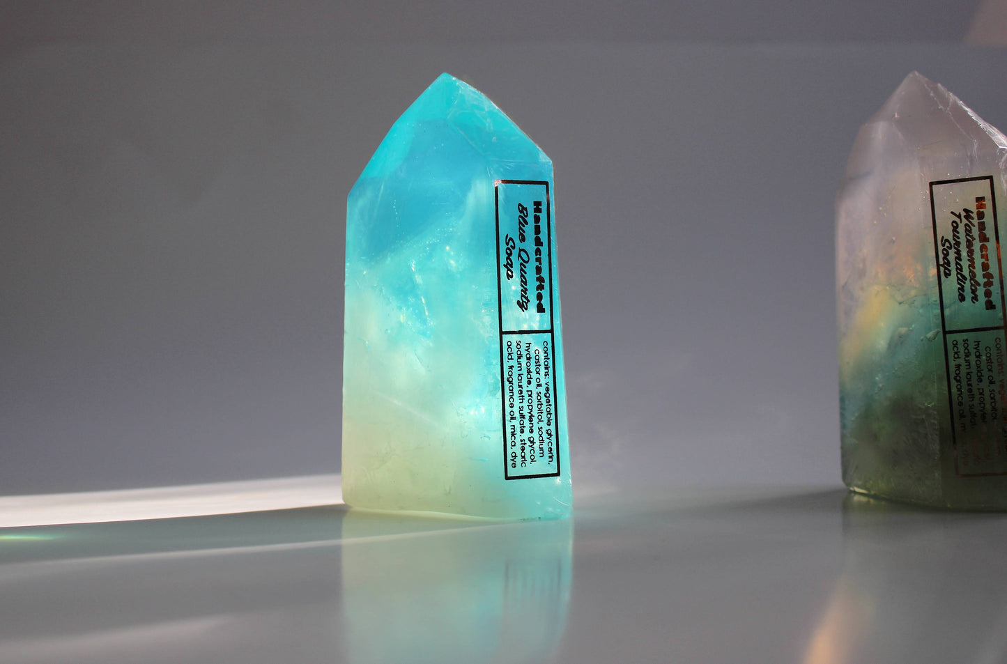 The Crystal Soapsmith - Blue Quartz soap crystal