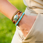 Cape Diablo - Turquoise Calming Energy Western Wrap Bracelet