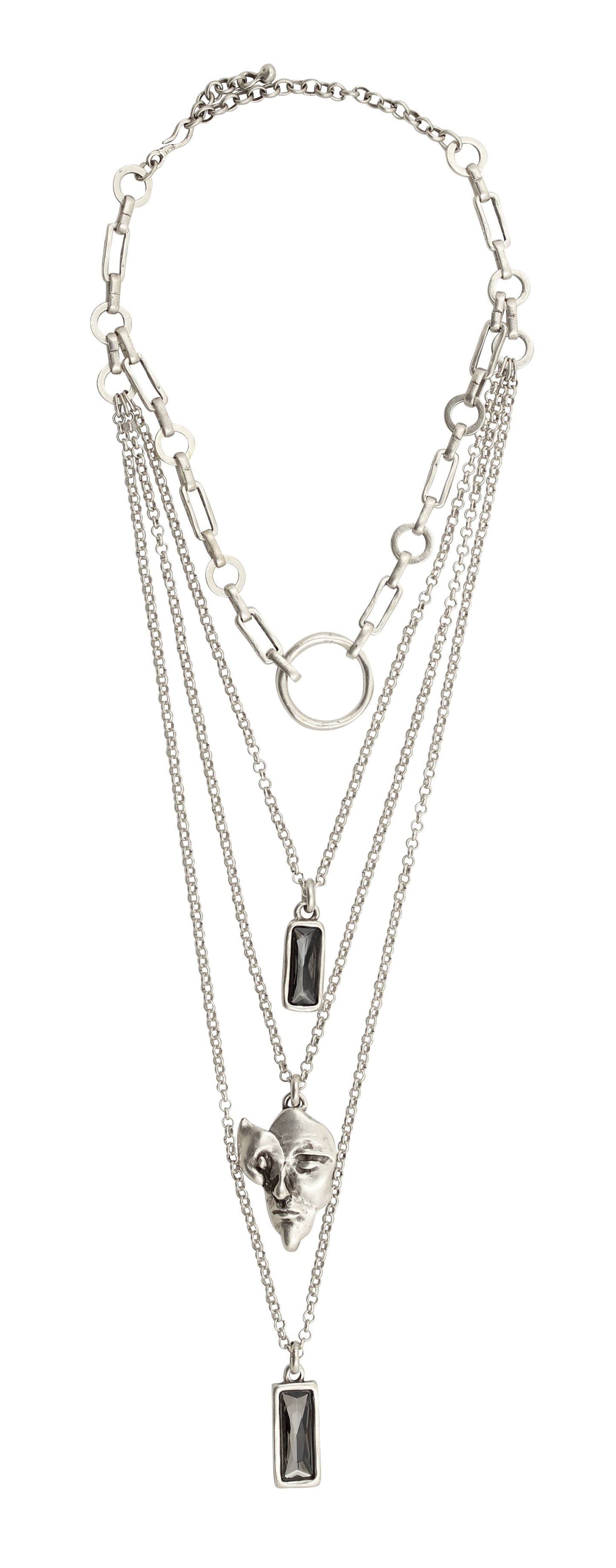 The Ancient Bazaar Jewelry Pewter Necklace