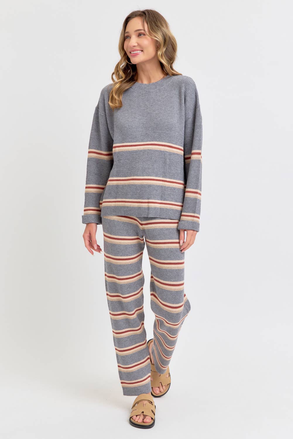Sweet Lovely by Jen - PULLOVER CASUAL KNIT TOP