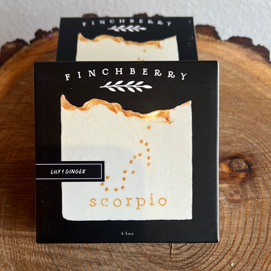 Scorpio Zodiac Soap