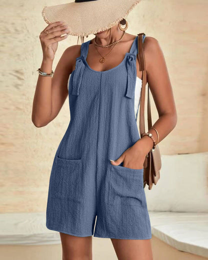 HIDDENBRAND - Effortless Fashion Suspender Rompers