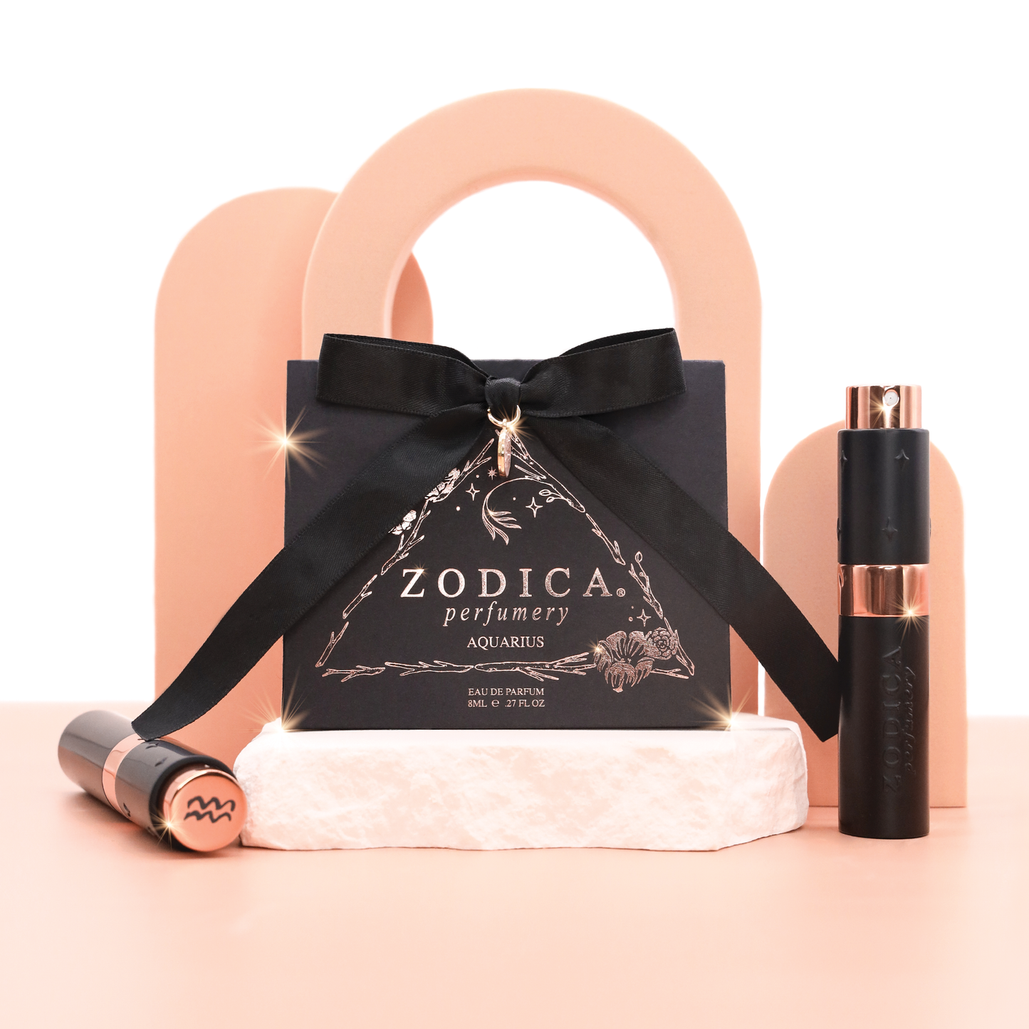 Zodica Perfumery - Zodiac Perfume Twist & Spritz Travel Spray Gift Set 8ml