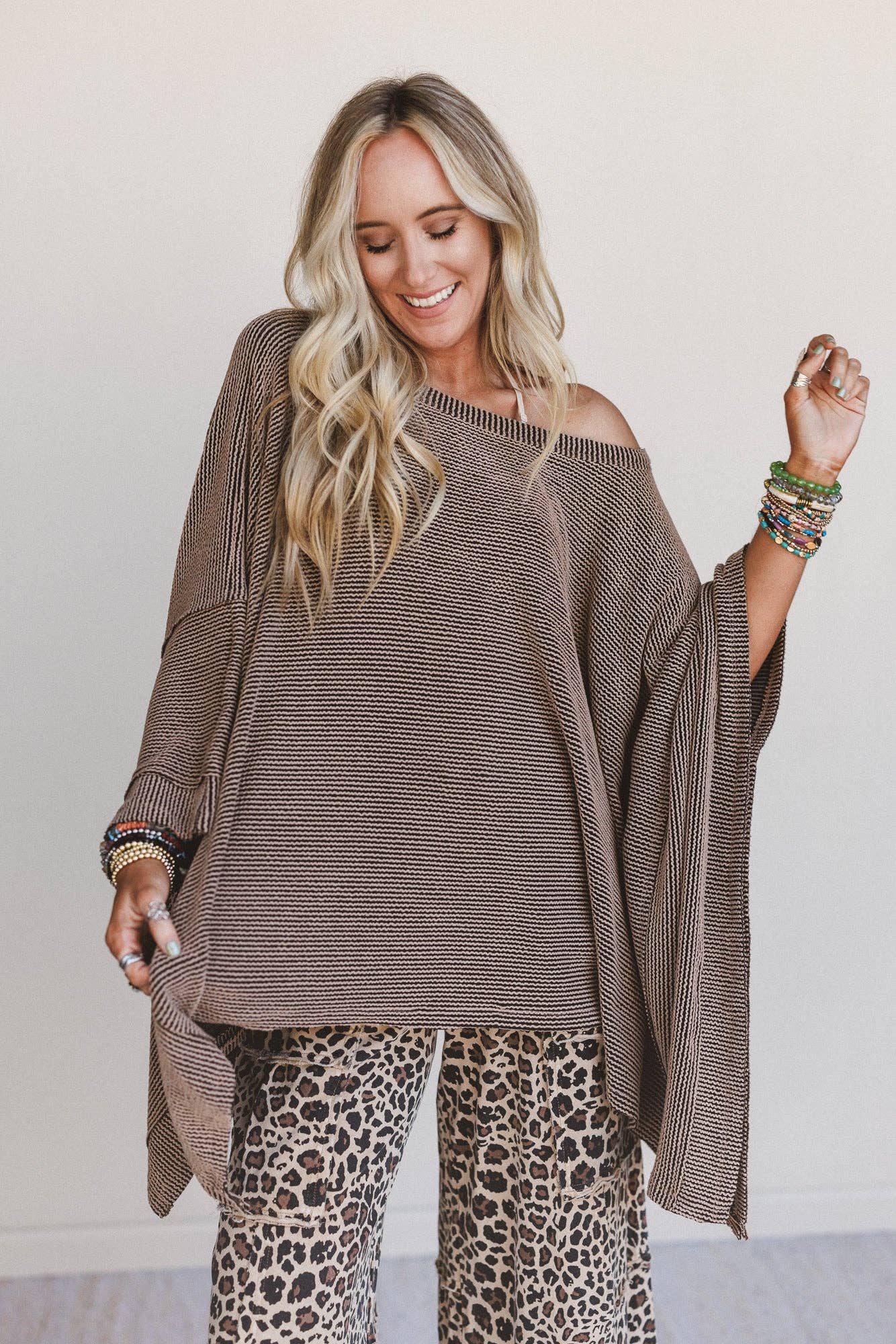 Three Bird Nest - Love Rush Tunic - Camel
