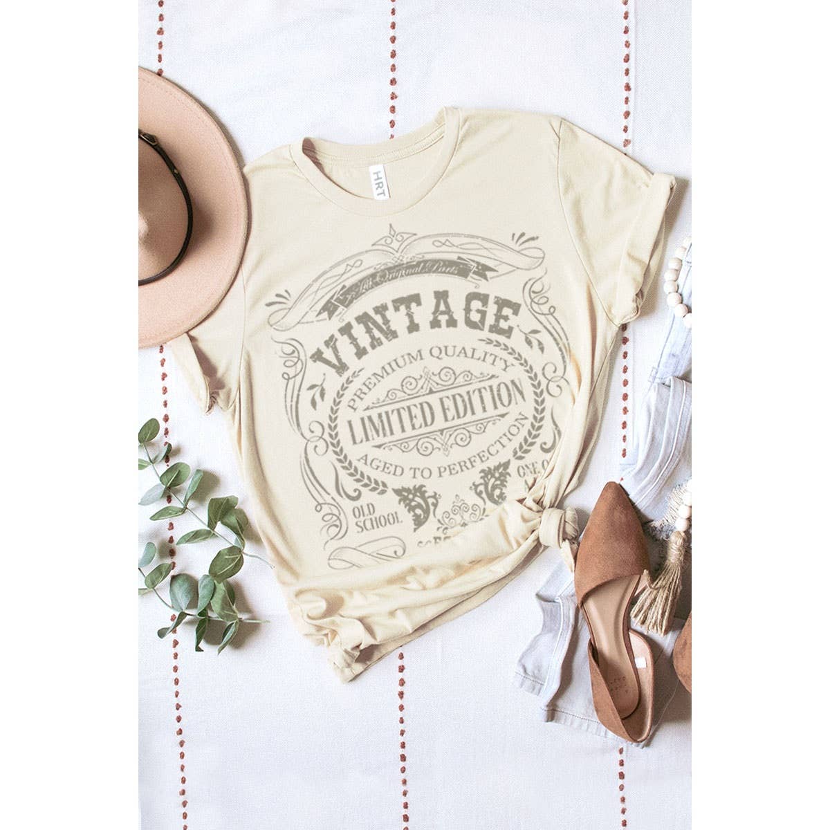 HRTandLUV - VINTAGE LIMITED EDITION WASHED GRAPHIC TEE