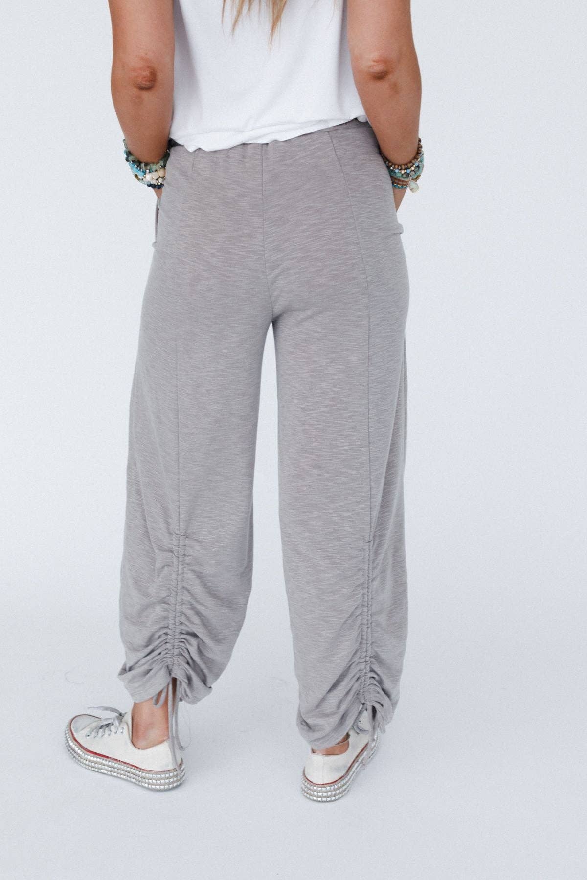 Three Bird Nest - Solie Cinched Pants - Brown