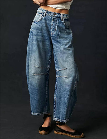 Hip Barrel Jeans