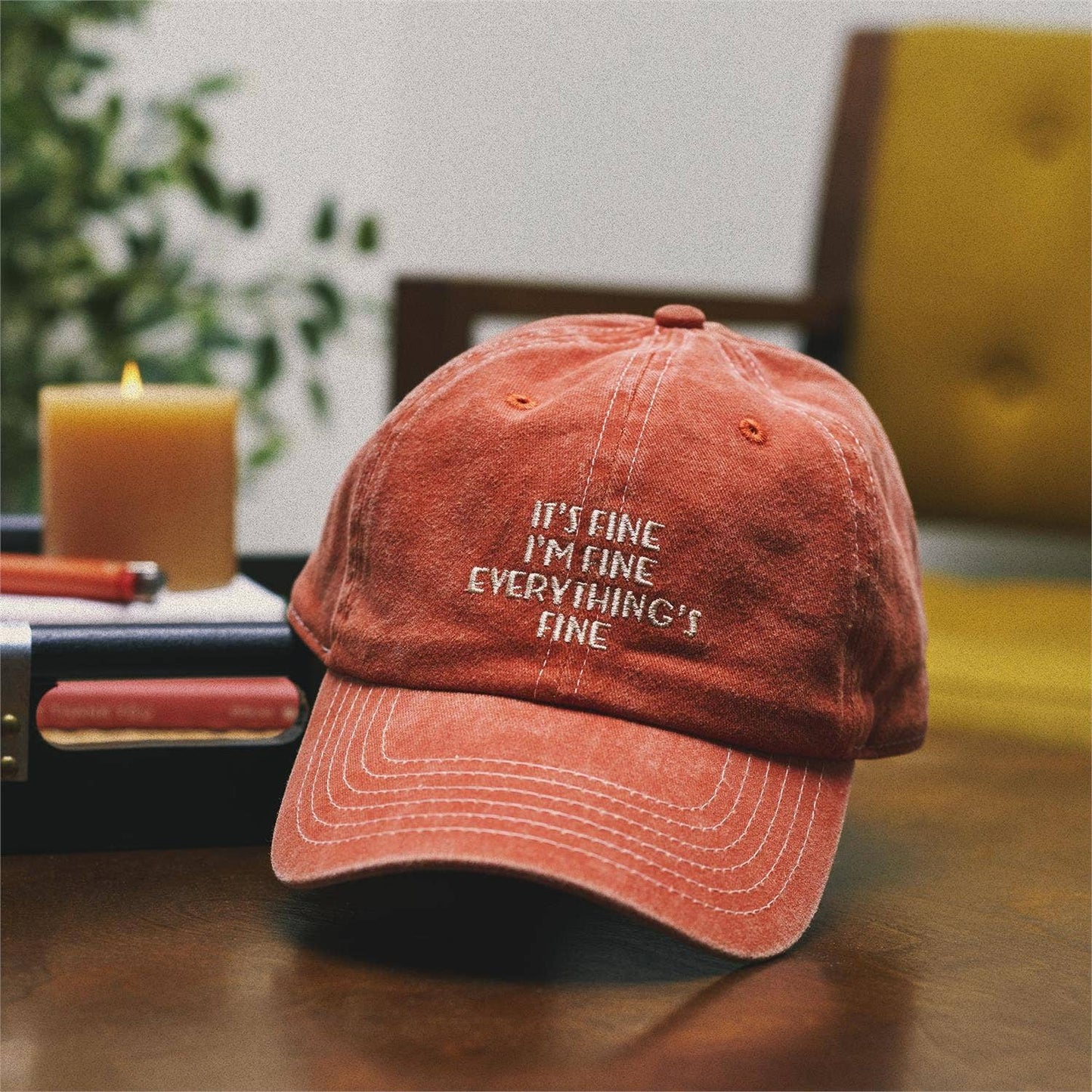 Questionables - It's Fine Baseball Cap