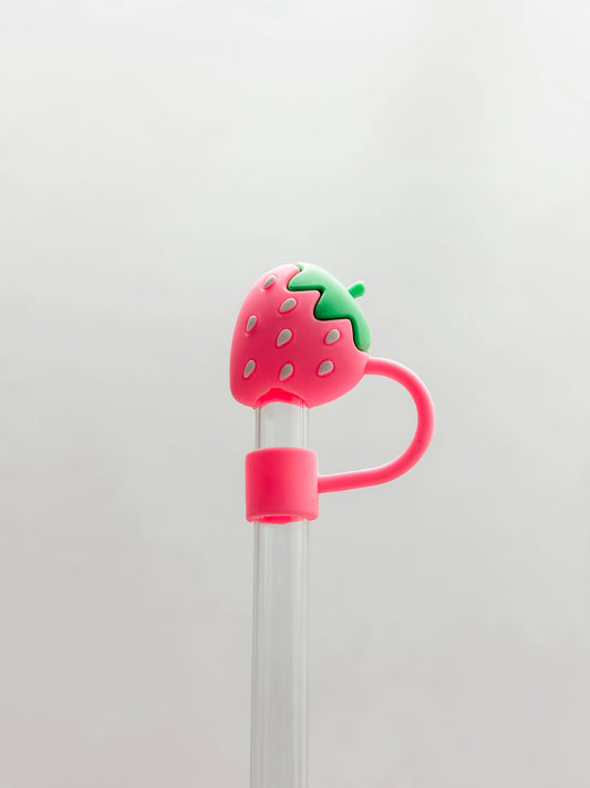 Harris Girls & Co. - Straw Cover 10MM "Pink Strawberry"