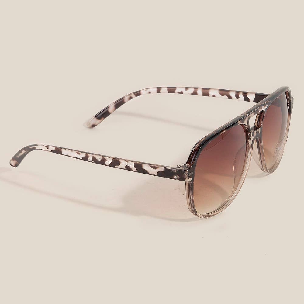 Anarchy Street - Vintage Style Gradient Aviator Sunglasses Set