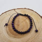 CHAKRA JEWELRY - 6mm Energy Natural Stone Beads Yoga Bracelet: Blue Agate
