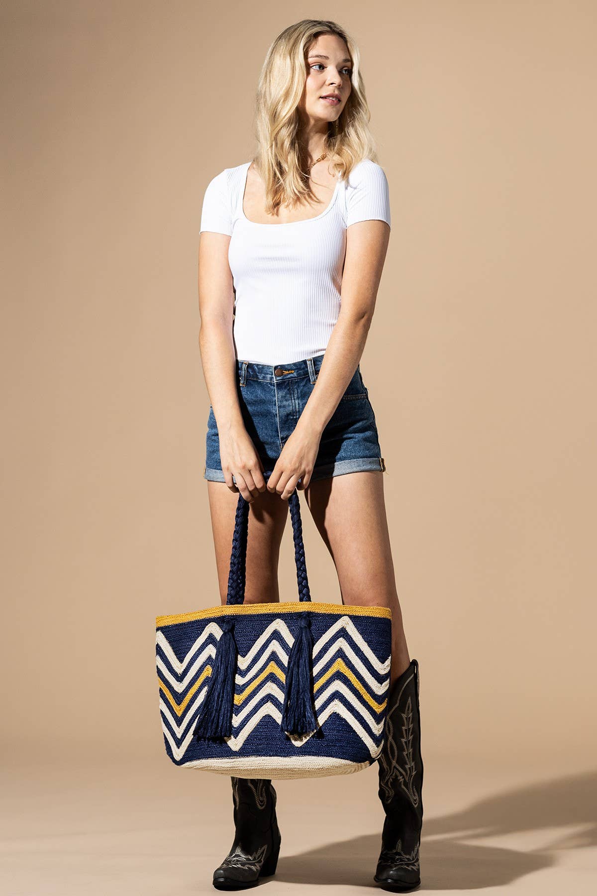Urbanista - Malaka Jute Shoulder Bag