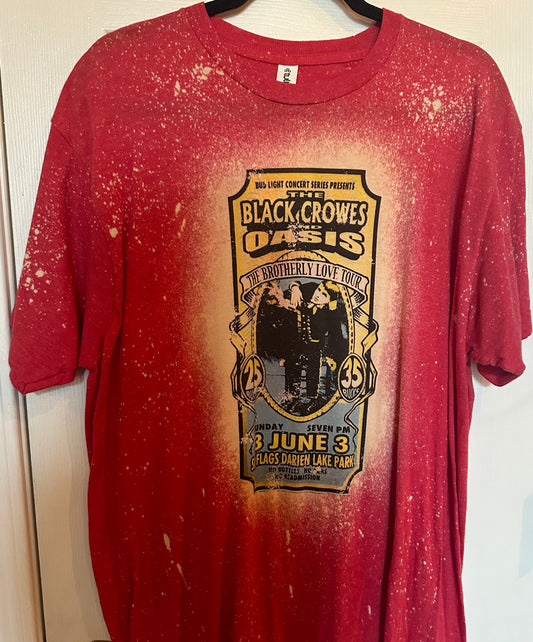 The Black Crows and Oasis Rock Tee