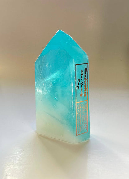 The Crystal Soapsmith - Blue Quartz soap crystal