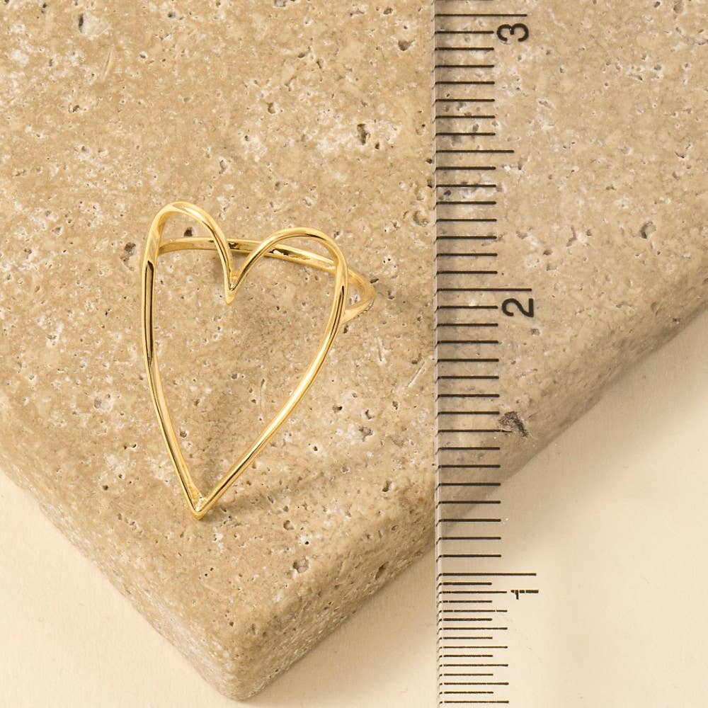 Anarchy Street - Heart Cut Out Ring