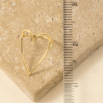Anarchy Street - Heart Cut Out Ring